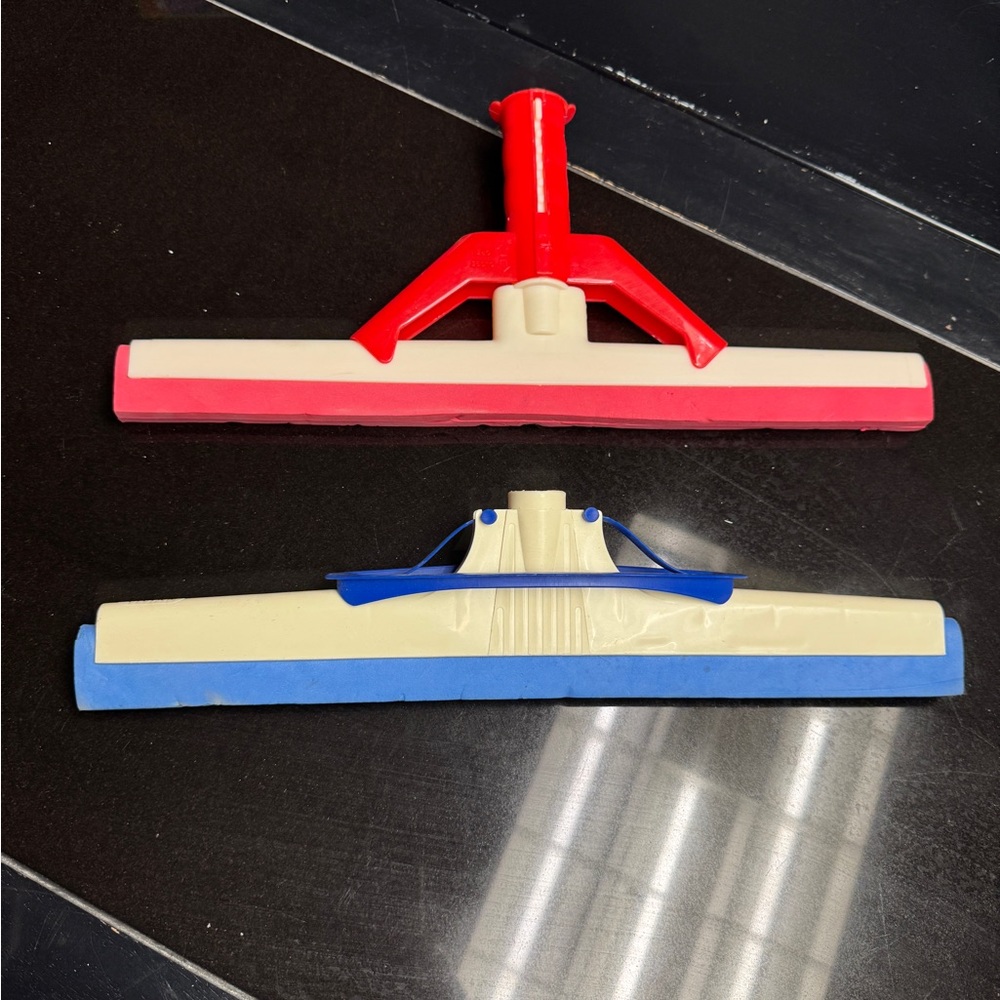 Dual-Color Floor Squeegee Set